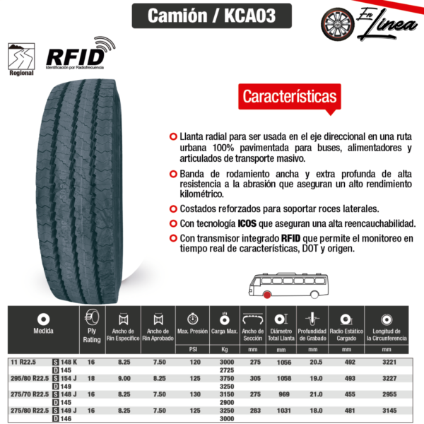 KUMHO TIRE KCA03