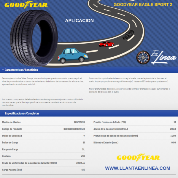 Goodyear Eagle Sport 2